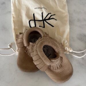 Freshly Picked Baby Moccasins in Tan